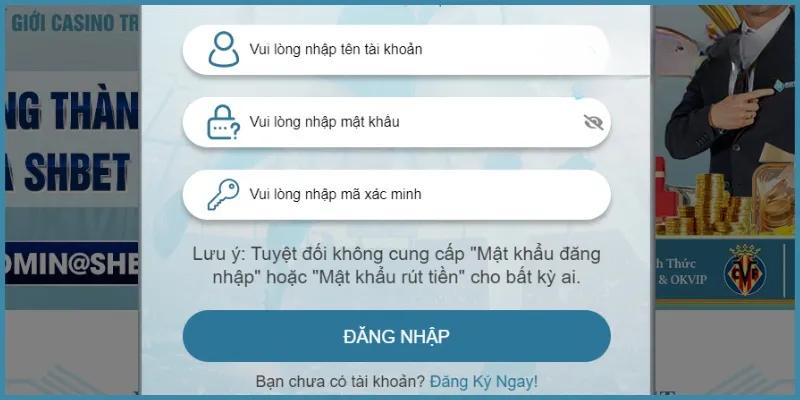 3 bước đăng nhập vào hệ thống cực nhanh cho newbie