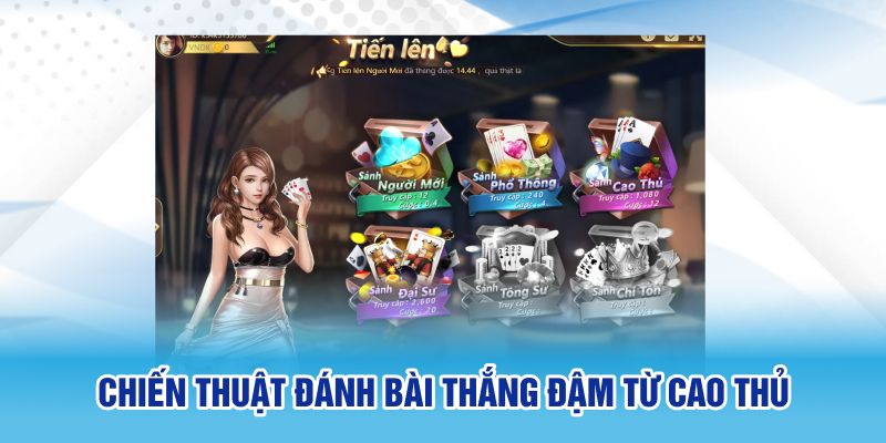 Chiến thuật đánh bài thắng đậm từ cao thủ